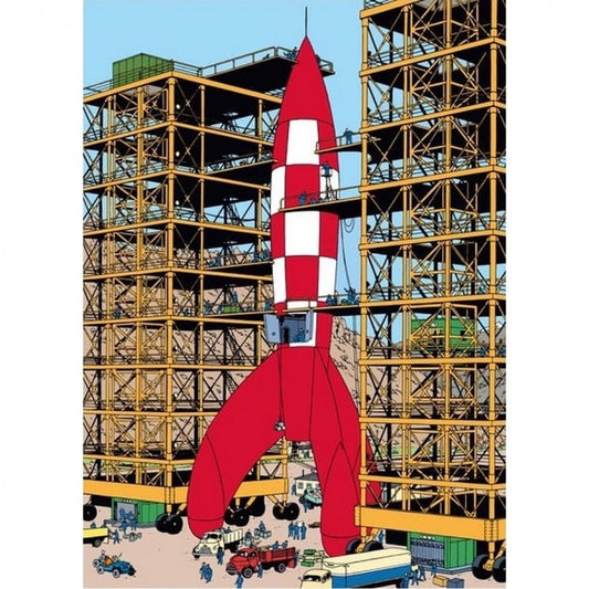 A4 PLASTIC FOLDER: Rocket Ground