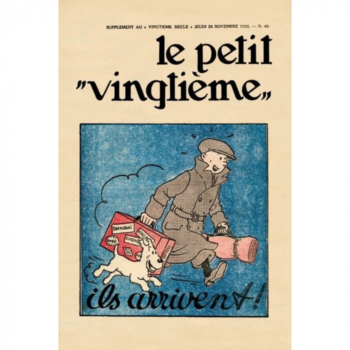 POSTER: Le Petit Vingtieme - Ils Arrivent N°48