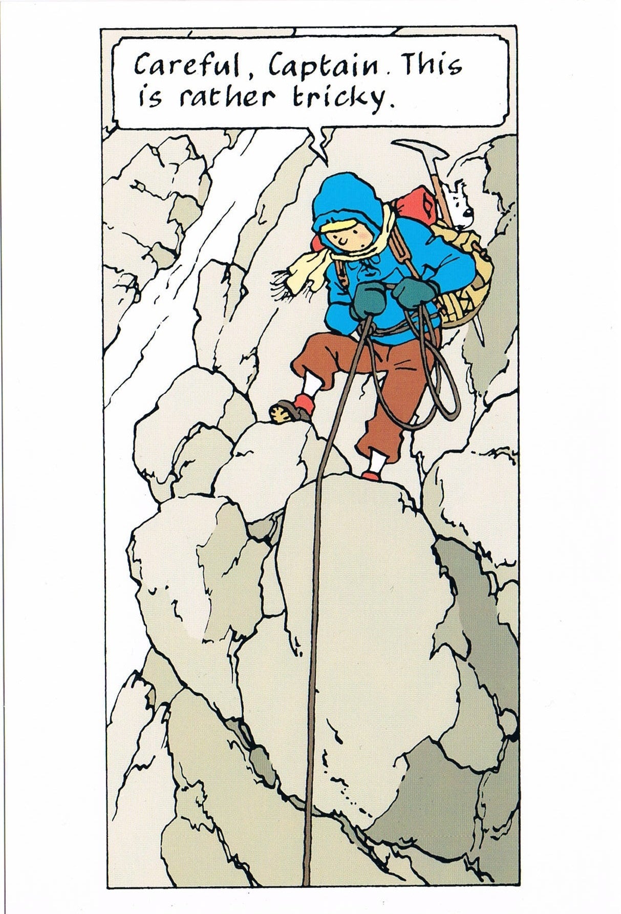 POSTCARD: Tibet Tricky