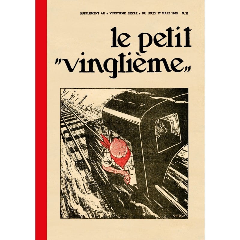 NOTEBOOK: Tintin Train (Large)