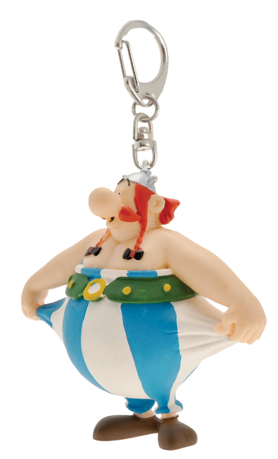 PLASTOY: Keyring - Obelix Holding Pants