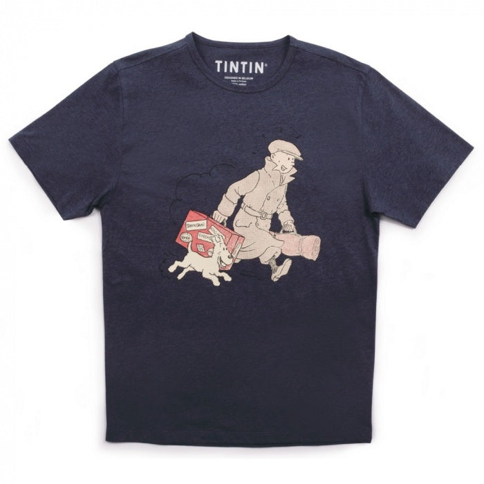 T-SHIRT: Tintin Luggage