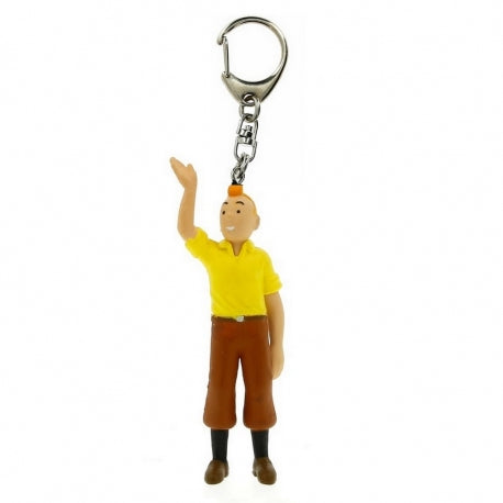 PVC KEYRING: Tintin Welcomes