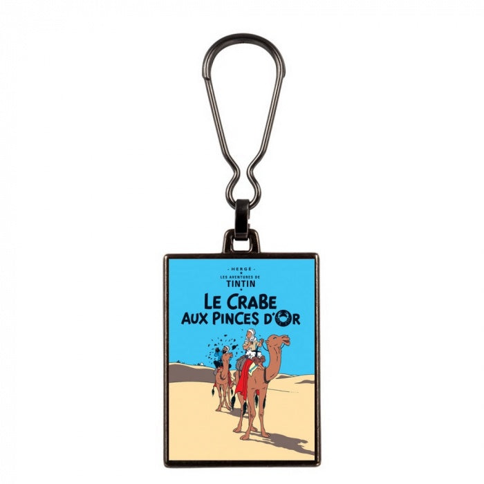 METAL KEYRING: The Crab with the Golden Claws