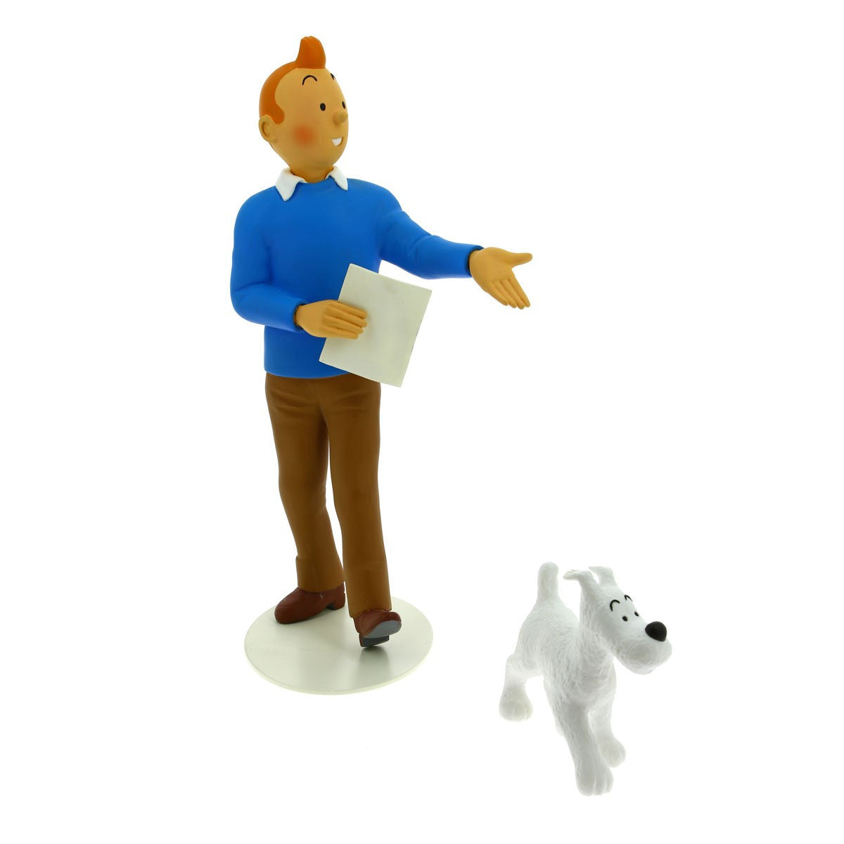 RESIN COLLECTIBLE: Imaginary Museum - Tintin & Snowy