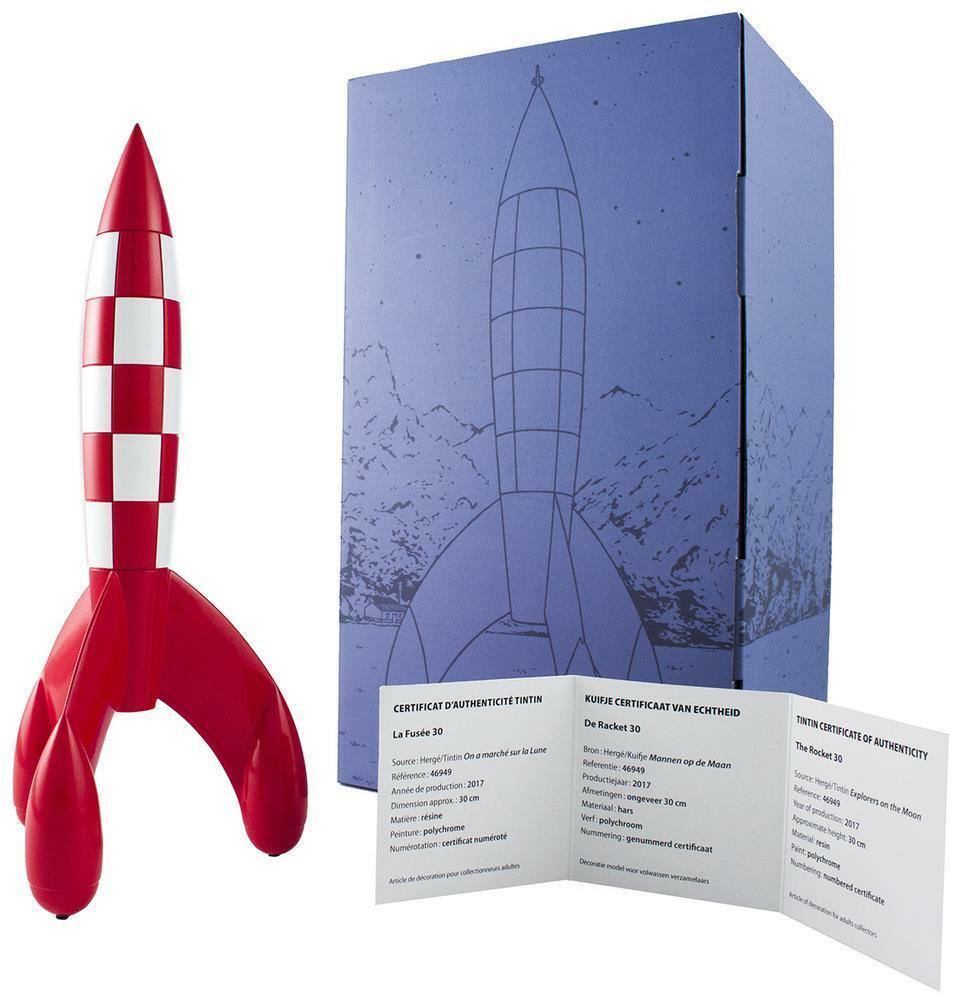 RESIN COLLECTIBLE: Rocket 30cm
