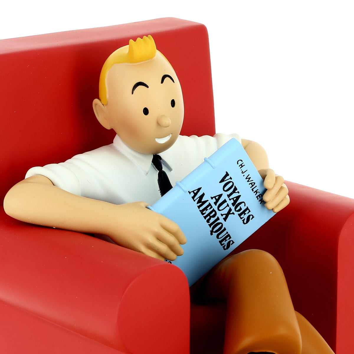 RESIN COLLECTIBLE: Icons - Tintin Red Armchair