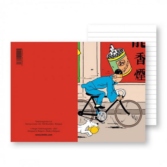 NOTEBOOK: Tintin Bike (Small)