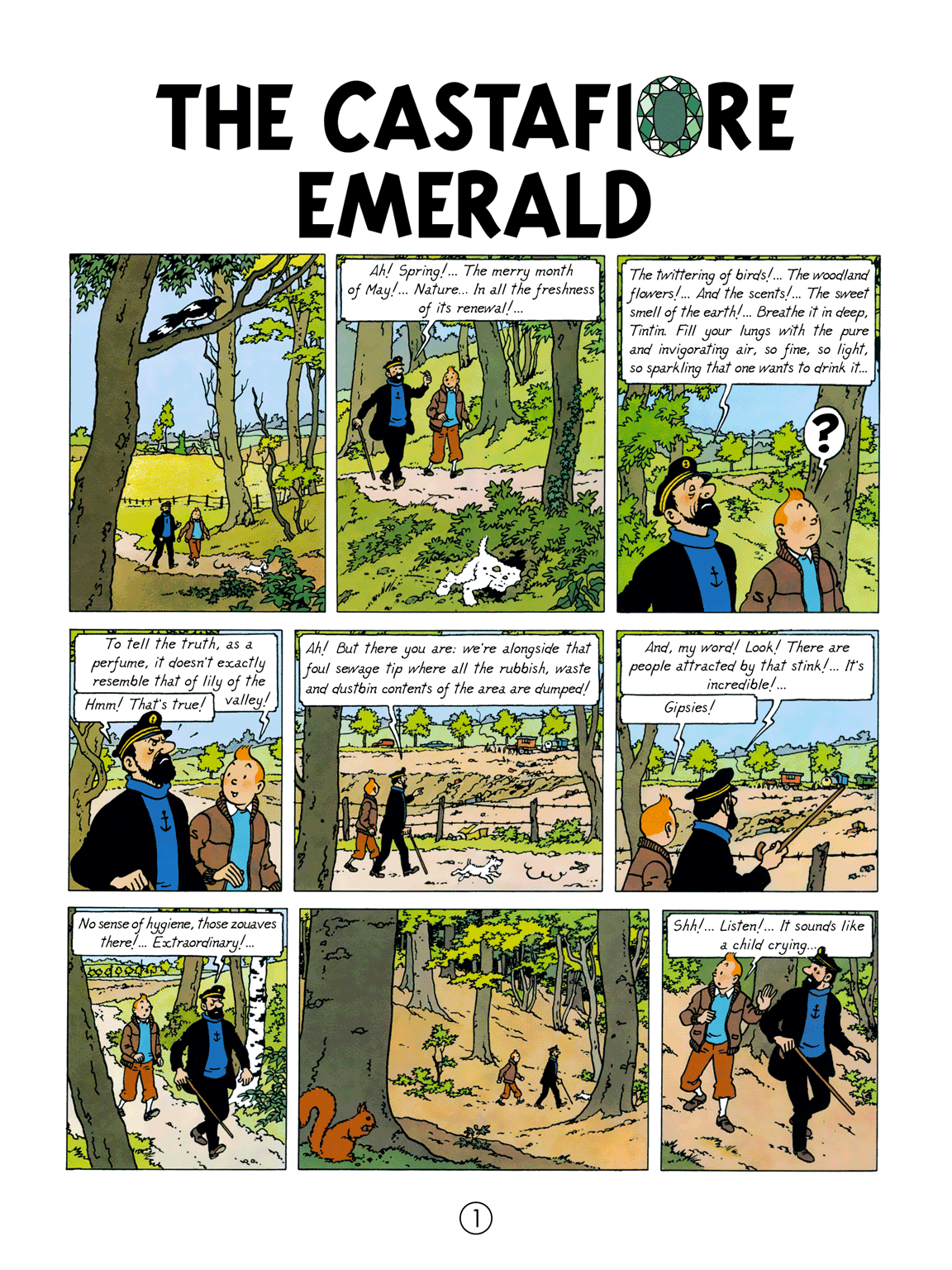ENGLISH ALBUM: #21 - The Castafiore Emerald