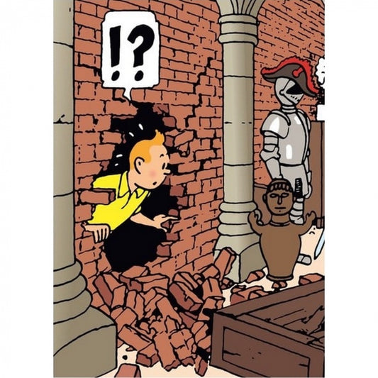 A4 PLASTIC FOLDER: Tintin Secret Passage