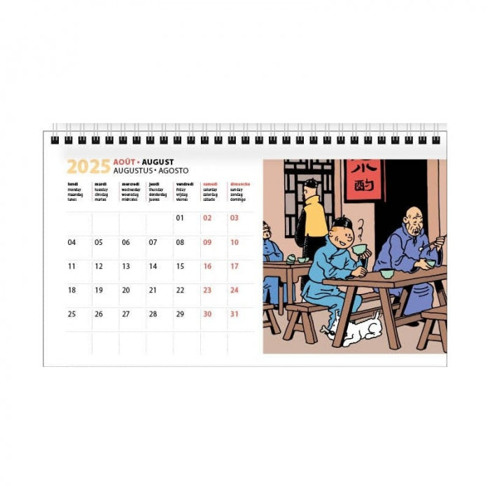 2025 Desk Calendar