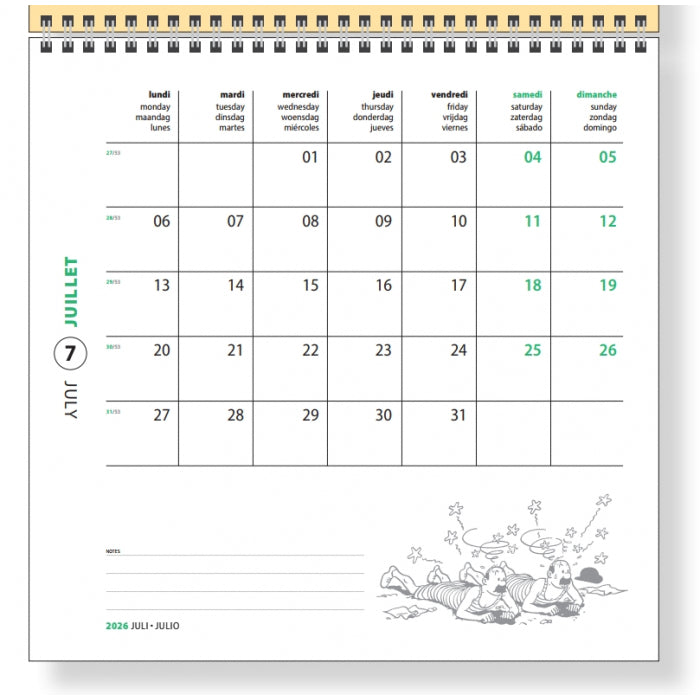 2026 Wall Calendar (PRE-ORDER)