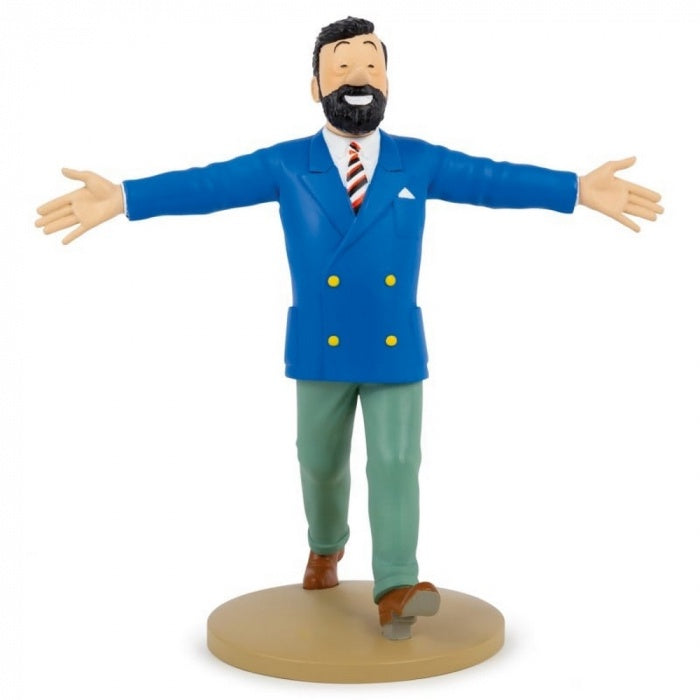 FIGURINE RESIN: Haddock Blue Jacket