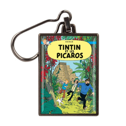 METAL KEYRING: Tintin and the Picaros