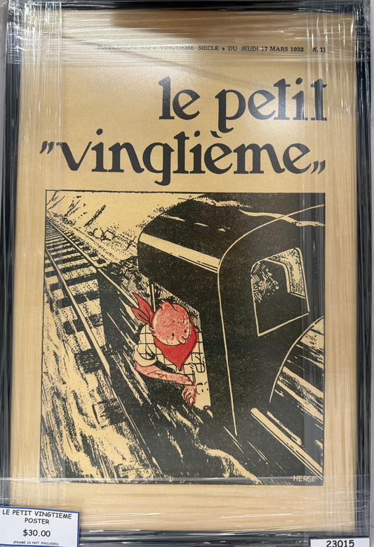 FRAME: Poster - Le Petit Vingtieme - Amerique N°11 (Set)