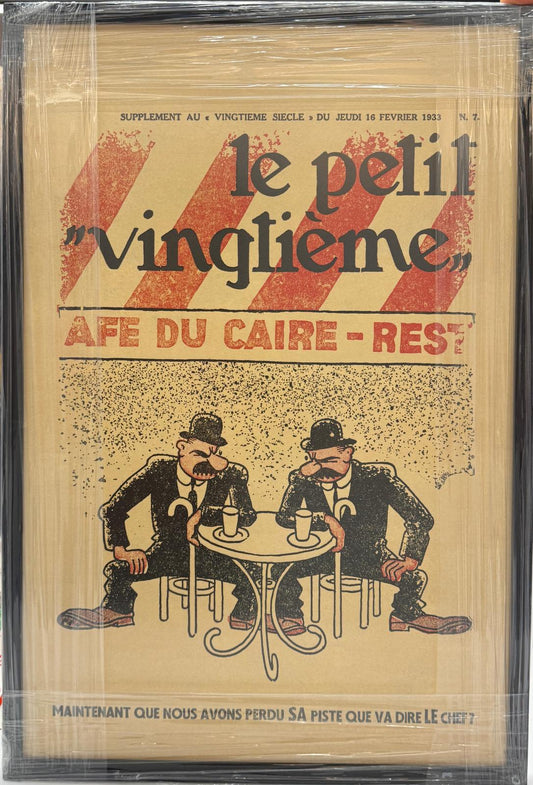 FRAME: Poster - Le Petit Vingtieme - Cigares N°7