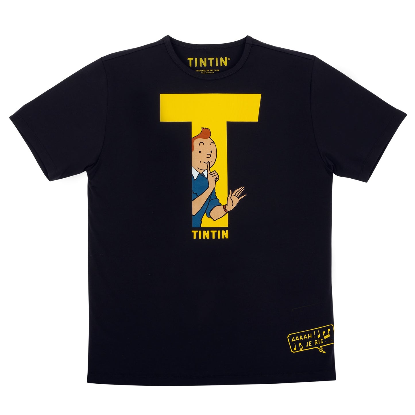 T-SHIRT: Tintin T (Black)