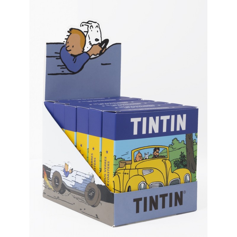 COASTER: Tintin Cars (Set of 8)