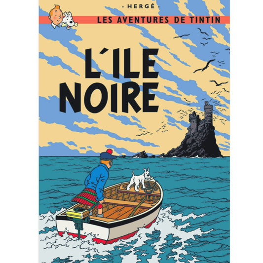 FR COVER POSTCARD: #07 - L'Ile Noire