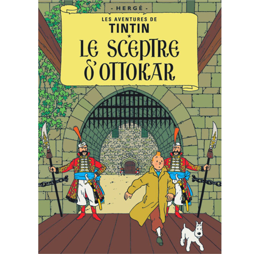 FR COVER POSTCARD: #08 - Le Sceptre D'Ottokar