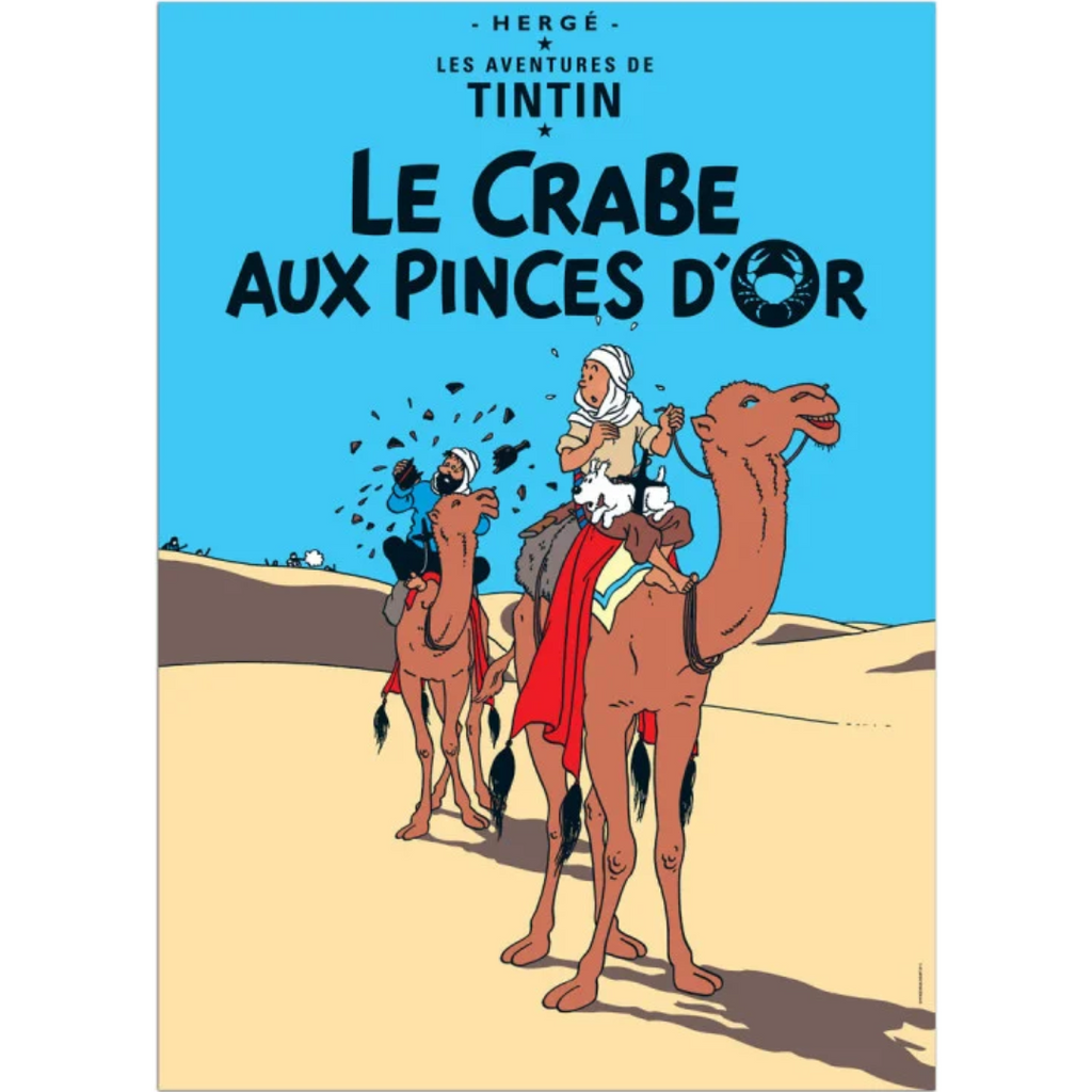 POSTER COVER: #09 - Le Crabe Aux Pinces D'Or