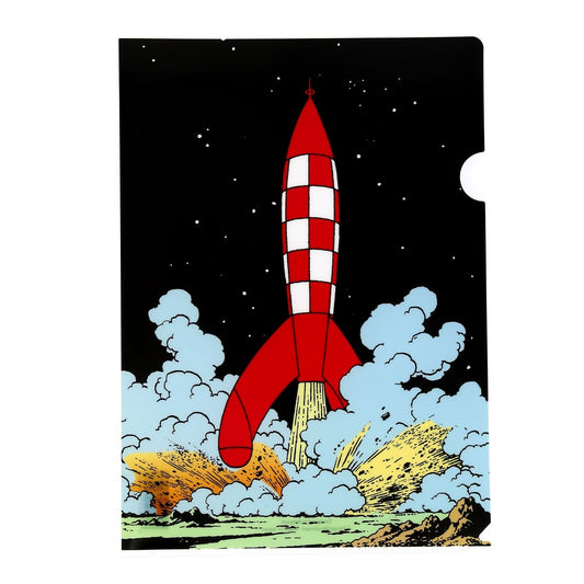 A4 Plastic Folder: Rocket