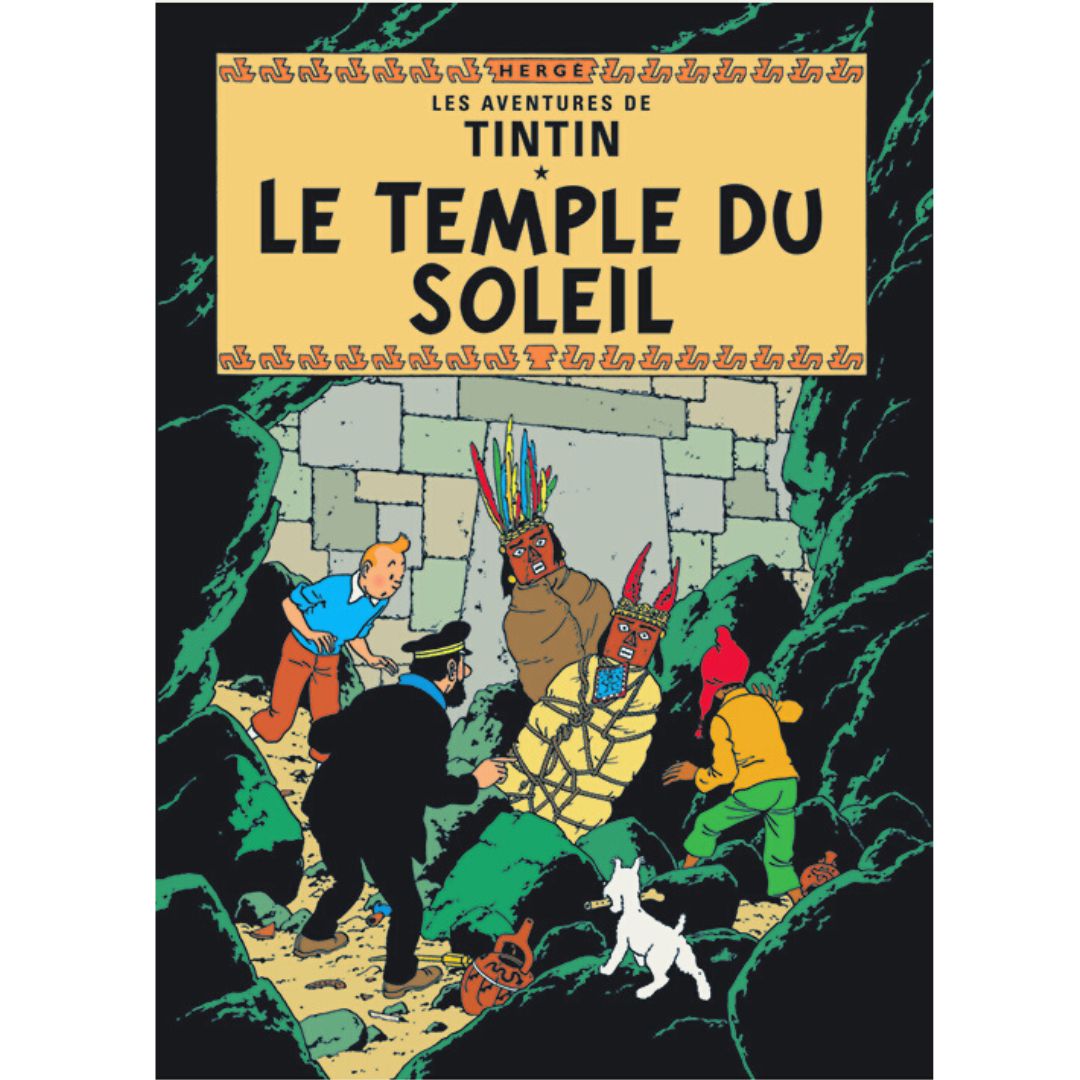 FR COVER POSTCARD: #14 - Le Temple Du Soleil