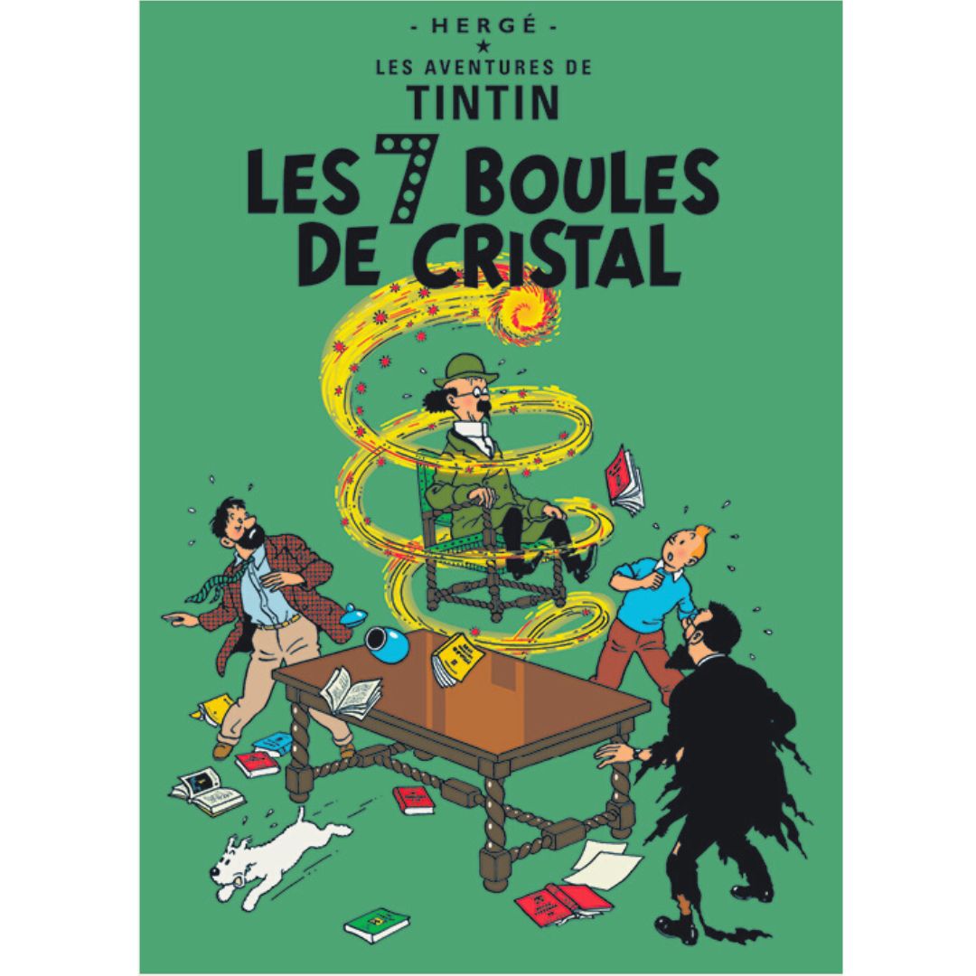 FR COVER POSTCARD: #13 - Les 7 Boules De Cristal