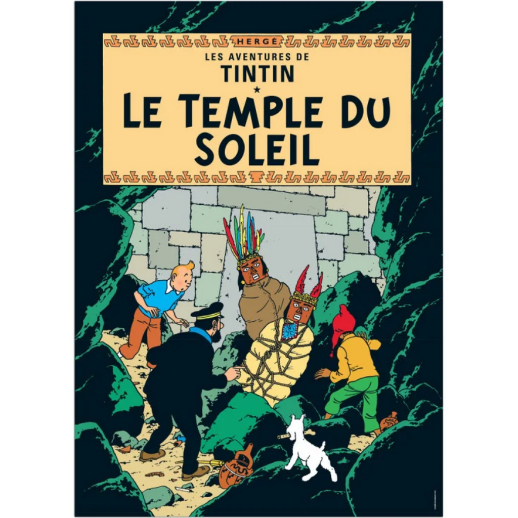 POSTER COVER: #14 - Le Temple Du Soleil