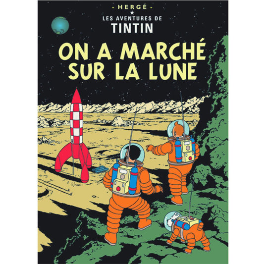 FR COVER POSTCARD: #17 - On A Marche Sur La Lune