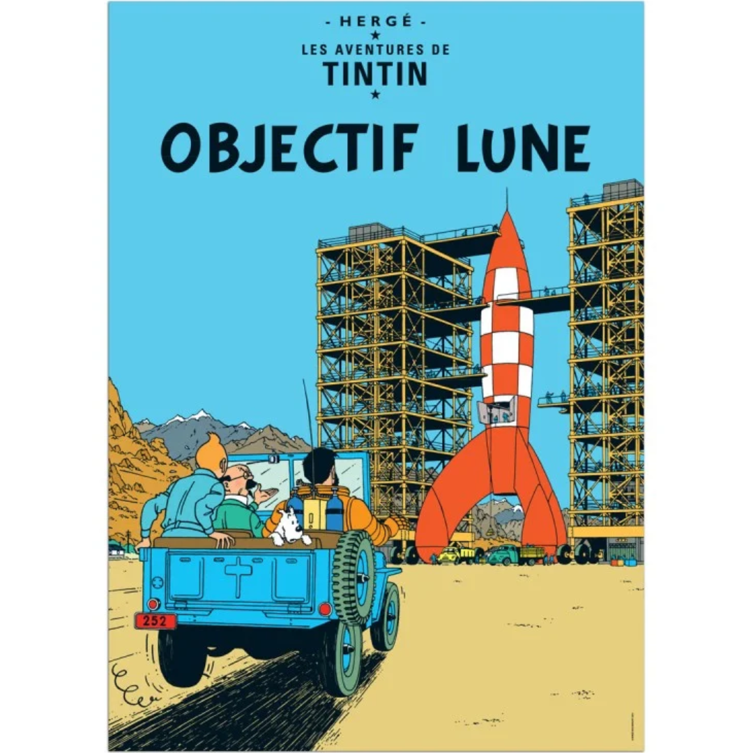 POSTER COVER: #16 - Objectif Lune