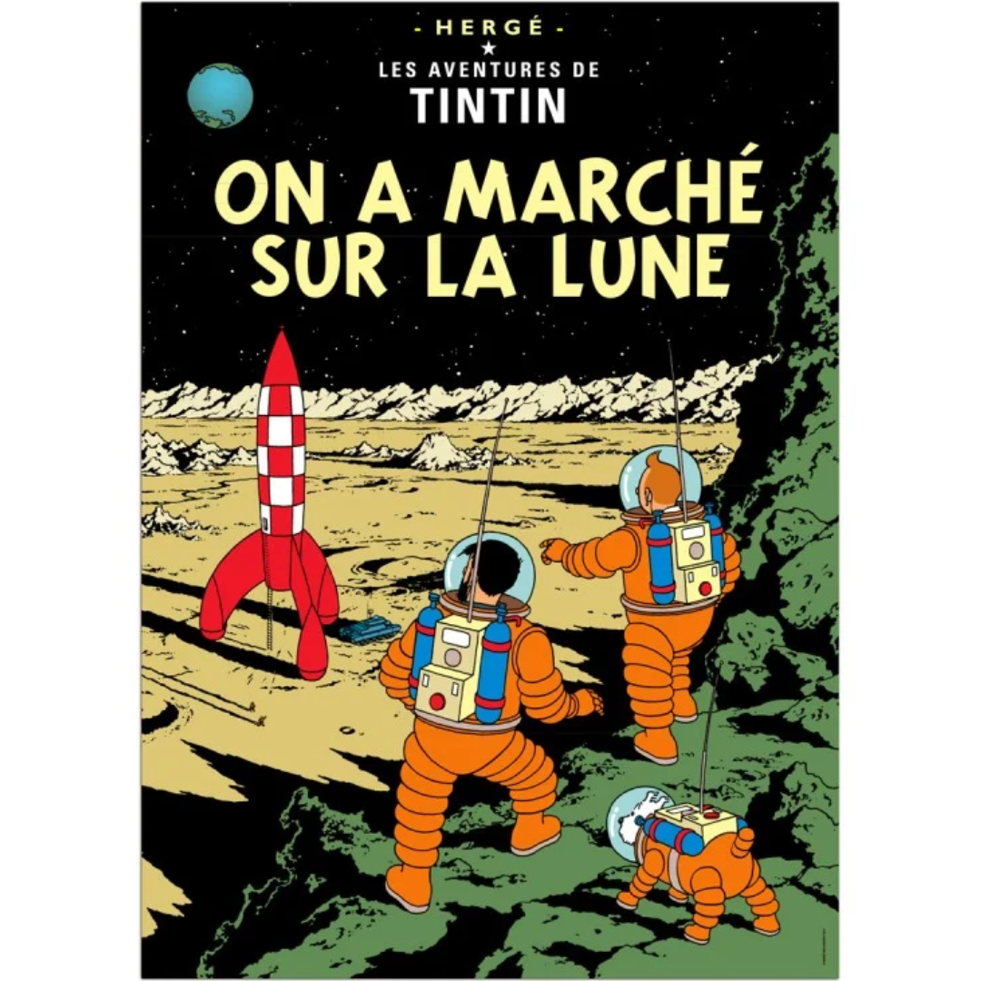 POSTER COVER: #17 - On A Marche Sur La Lune