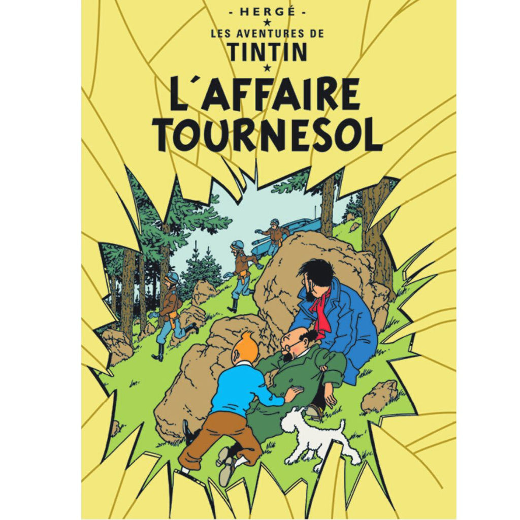 FR COVER POSTCARD: #18 - L'Affaire Tournesol