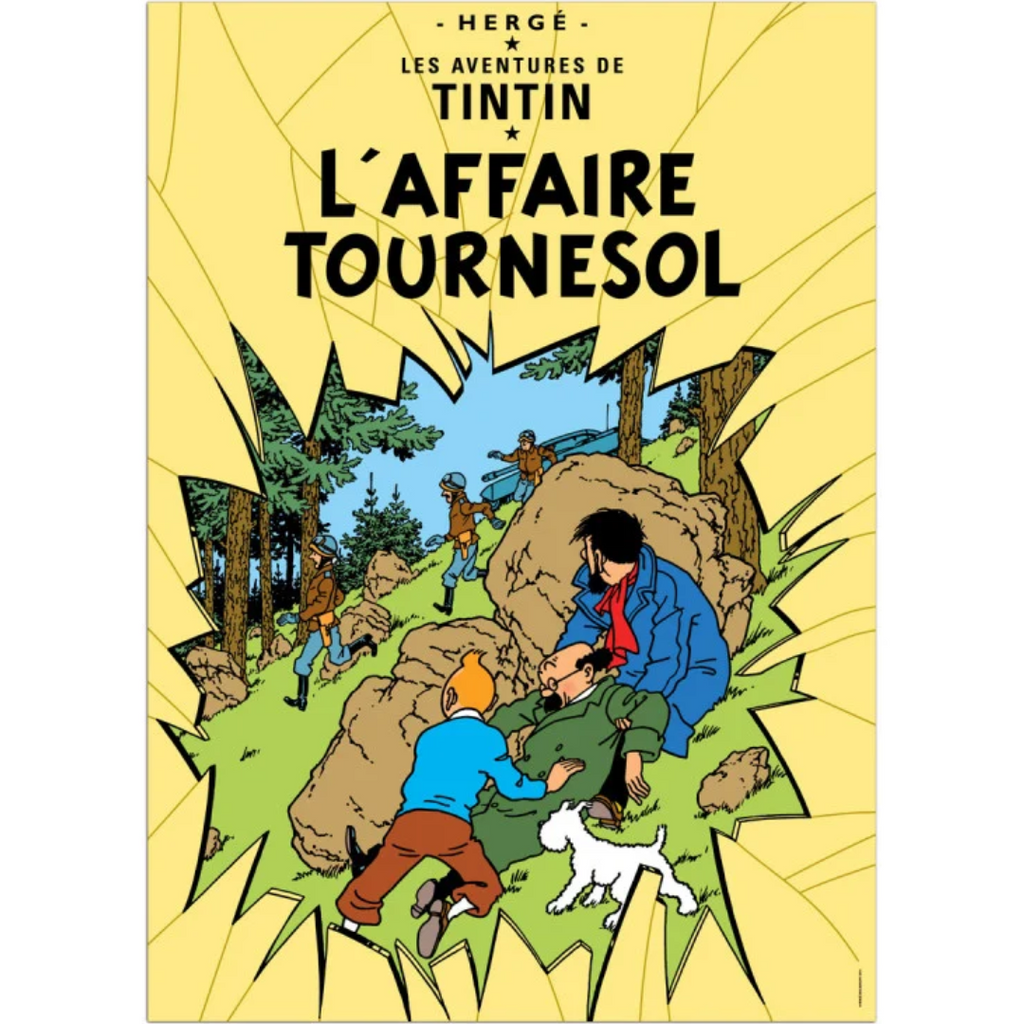POSTER COVER: #18 - L'Affaire Tournesol