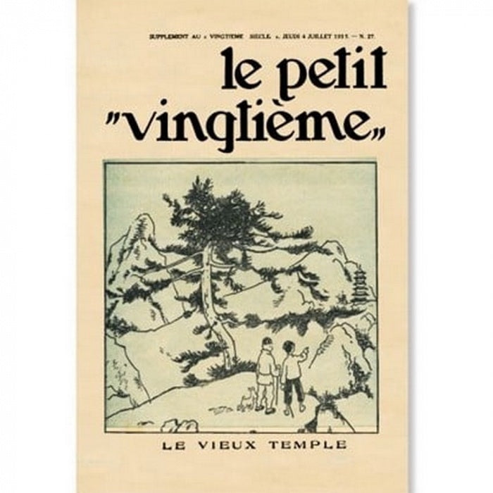 POSTER: Le Petit Vingtieme - Le Lotus Bleu #27