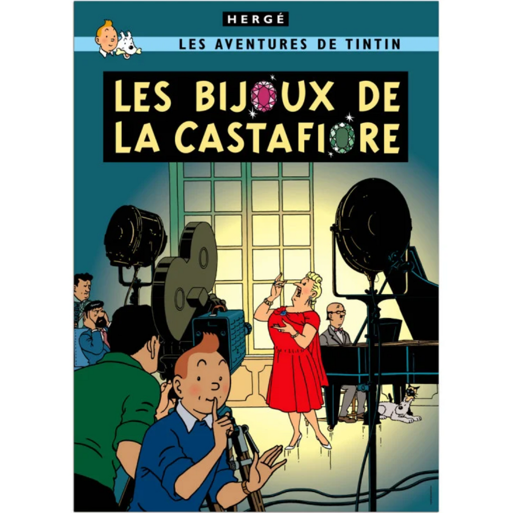 POSTER COVER: #21 - Les Bijoux De La Castafiore