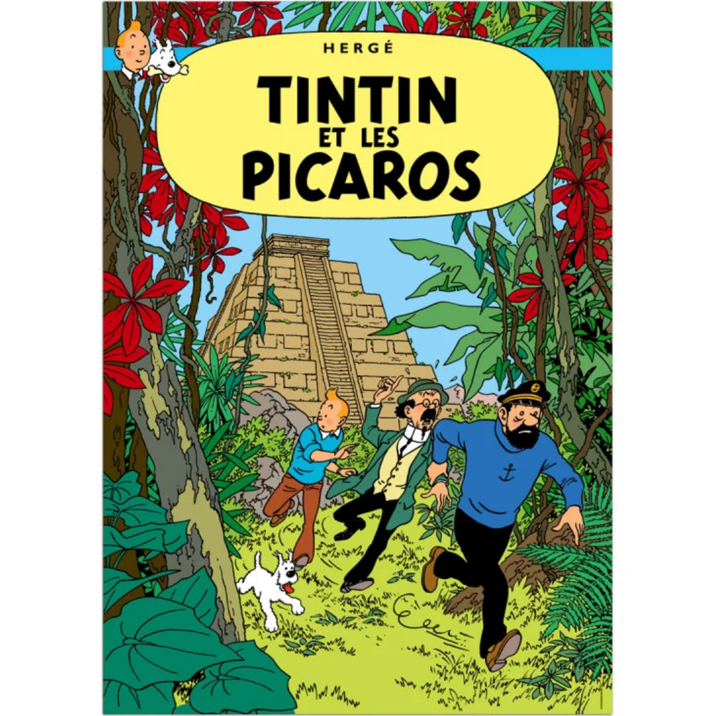 POSTER COVER: #23 - Tintin Et Les Picaros