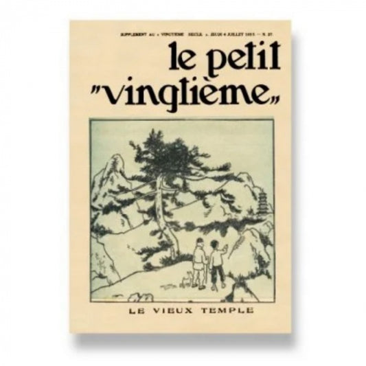 POSTCARD: Le Petit Vingtieme - Le Lotus Bleu #27