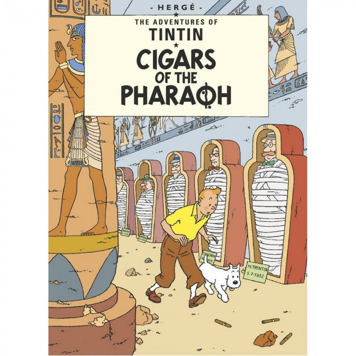 ENG COVER POSTCARD: #04 - Cigars of the Pharaoh