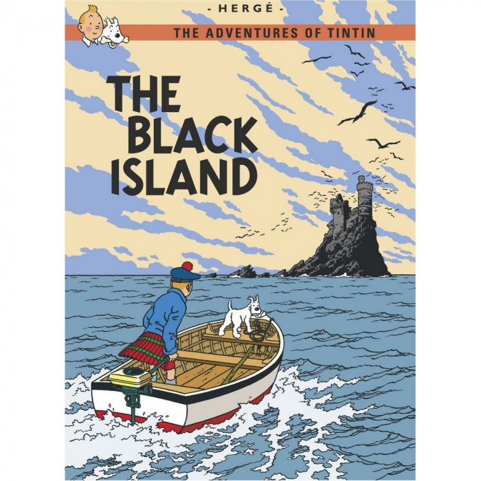 ENG COVER POSTCARD: #07 - The Black Island