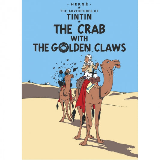 ENG COVER POSTCARD: #09 - The Crab with the Golden Claws