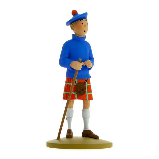 FIGURINE RESIN: Tintin Kilt