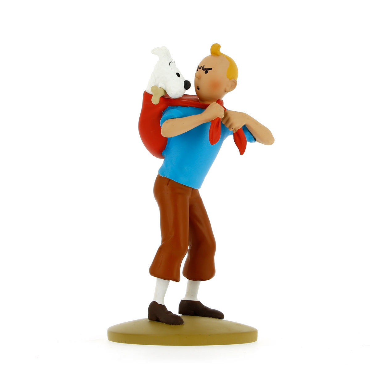 FIGURINE RESIN: Tintin Carrying Snowy