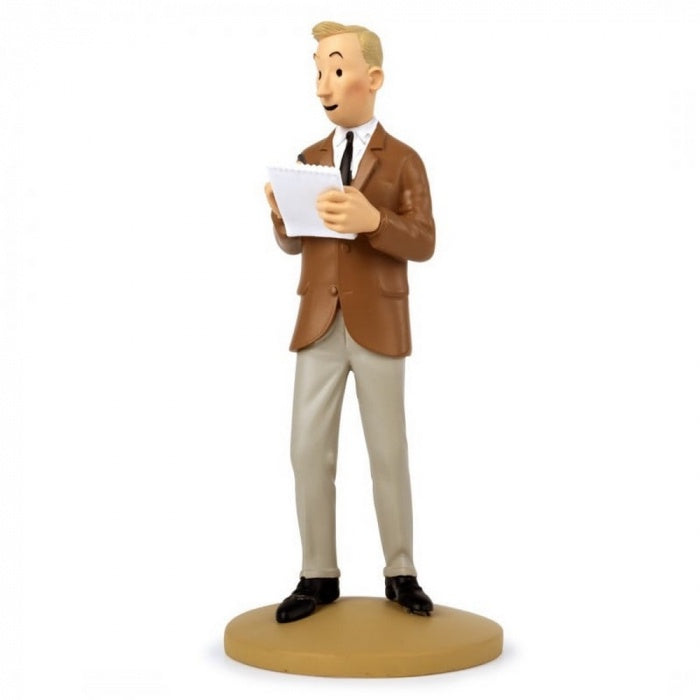 FIGURINE RESIN: Herge the Reporter