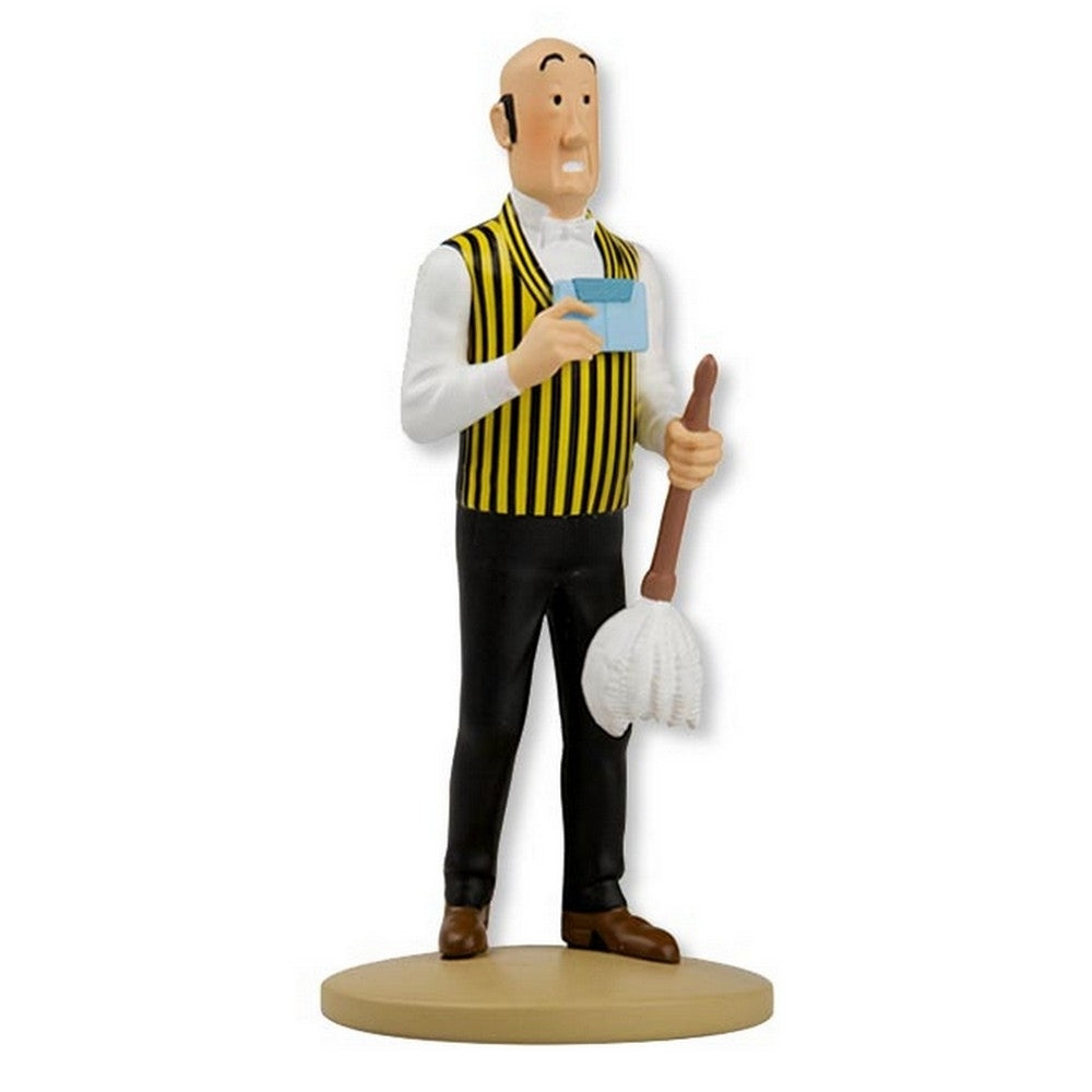 FIGURINE RESIN: Nestor With Feather Duster