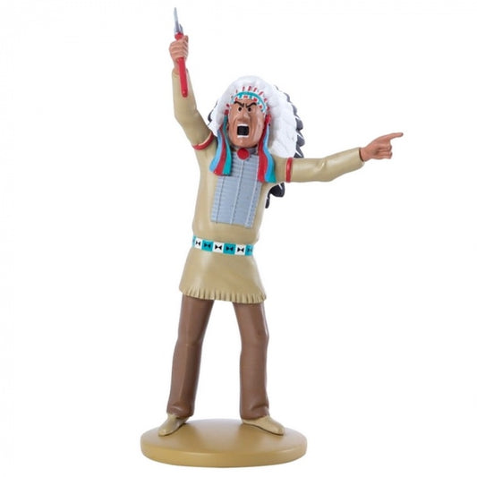 FIGURINE RESIN: The Great American Indian Chief