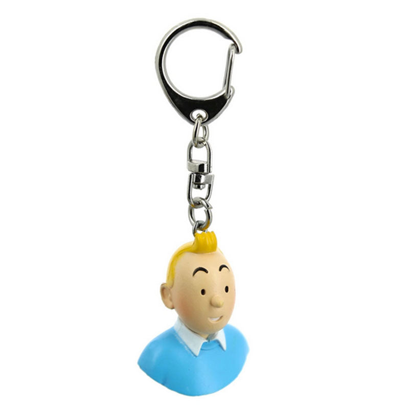 PVC KEYRING: Bust - Tintin