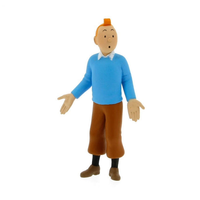 PVC FIGURINE: Tintin Blue Pullover