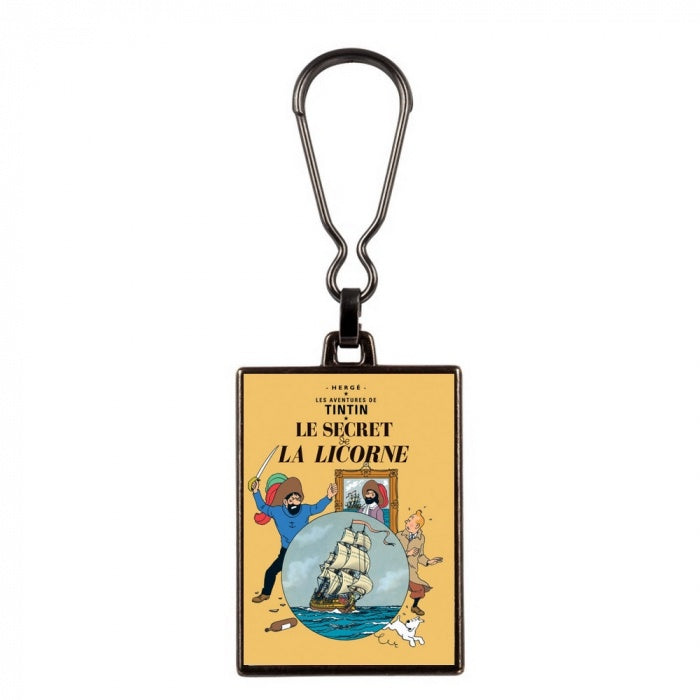 METAL KEYRING: The Secret of the Unicorn – THE TINTIN SHOP SINGAPORE