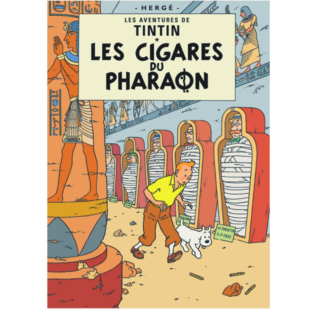 FR COVER POSTCARD: #04 - Les Cigares Du Pharaon